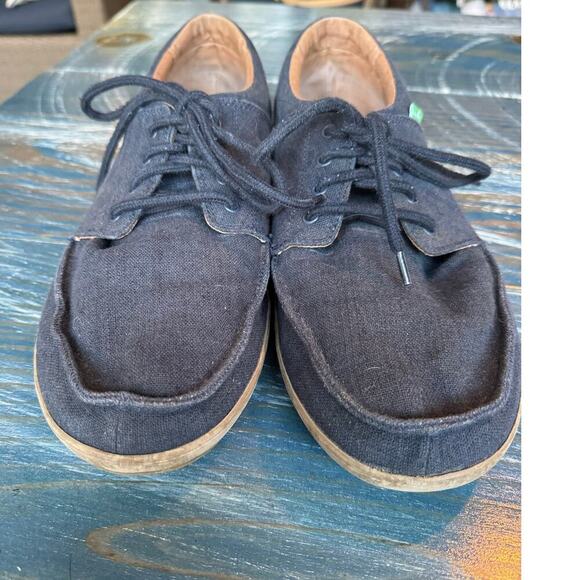 SANUK Shoes, Blue Canvas; lightweight, Mens size 14 - Picture 10 of 10